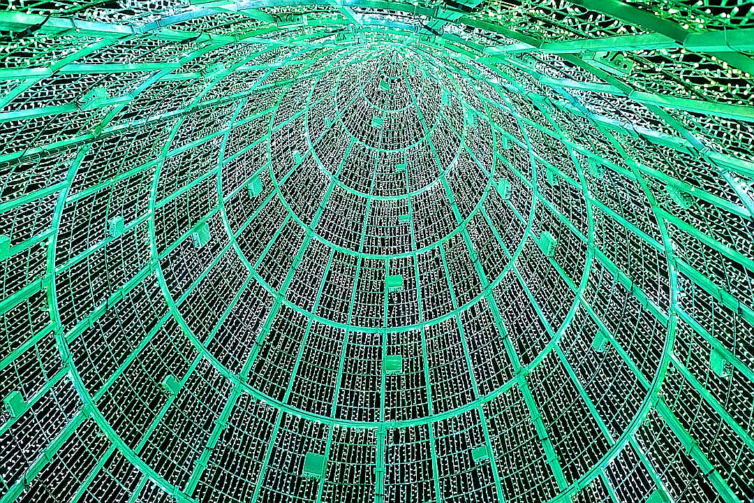 a close-up of a solar panel