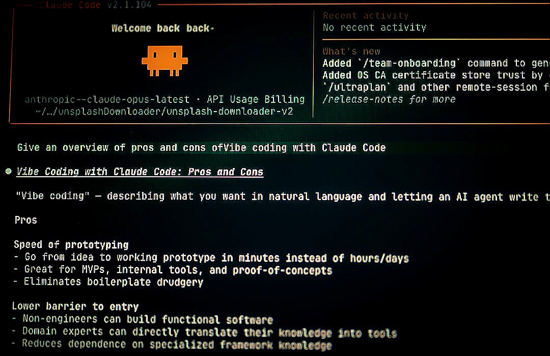 Computer screen displaying code and text